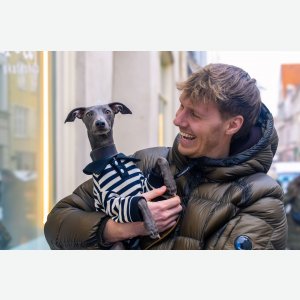 Mann mit Hund - Anja Hage