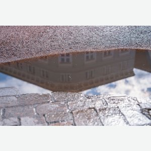 Spiegelung in der Pfütze - Gisela Aul