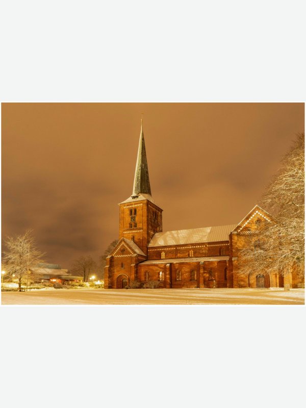 Die Segeberger Kirche im Winter - Ines Wowros