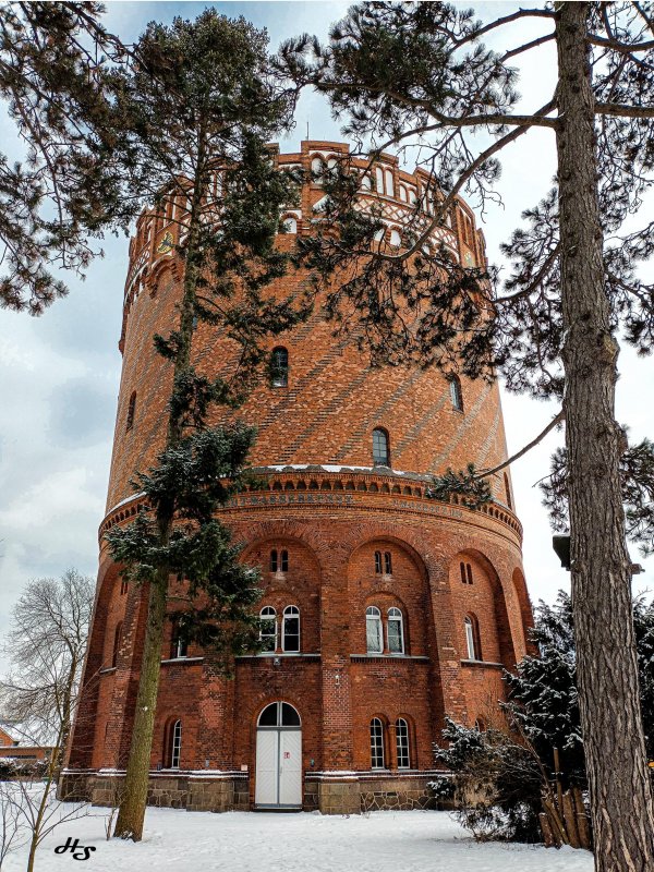 Wasserturm in Lübeck - Heike Schüler